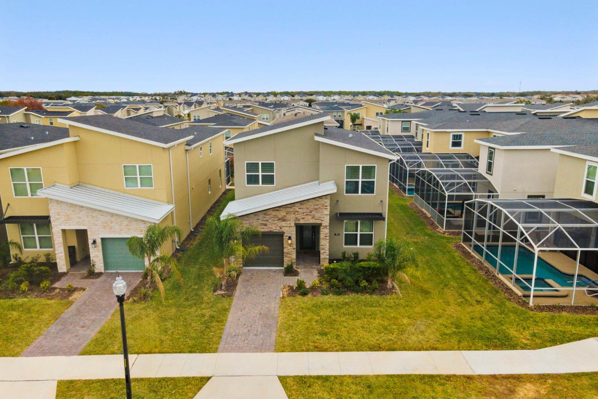 Gorgeous 5 Bd Home W Private Pool Next To Disney คิสซิมมี ภายนอก รูปภาพ