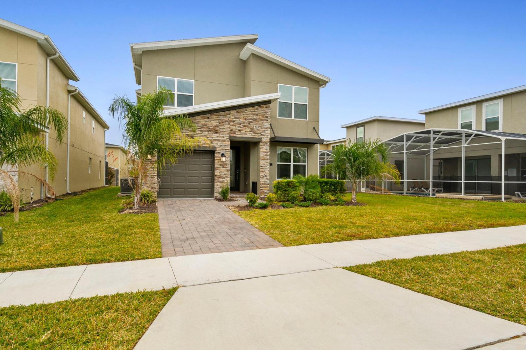 Gorgeous 5 Bd Home W Private Pool Next To Disney คิสซิมมี ภายนอก รูปภาพ